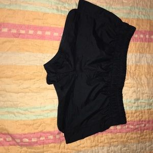 Girls Black Shorts
